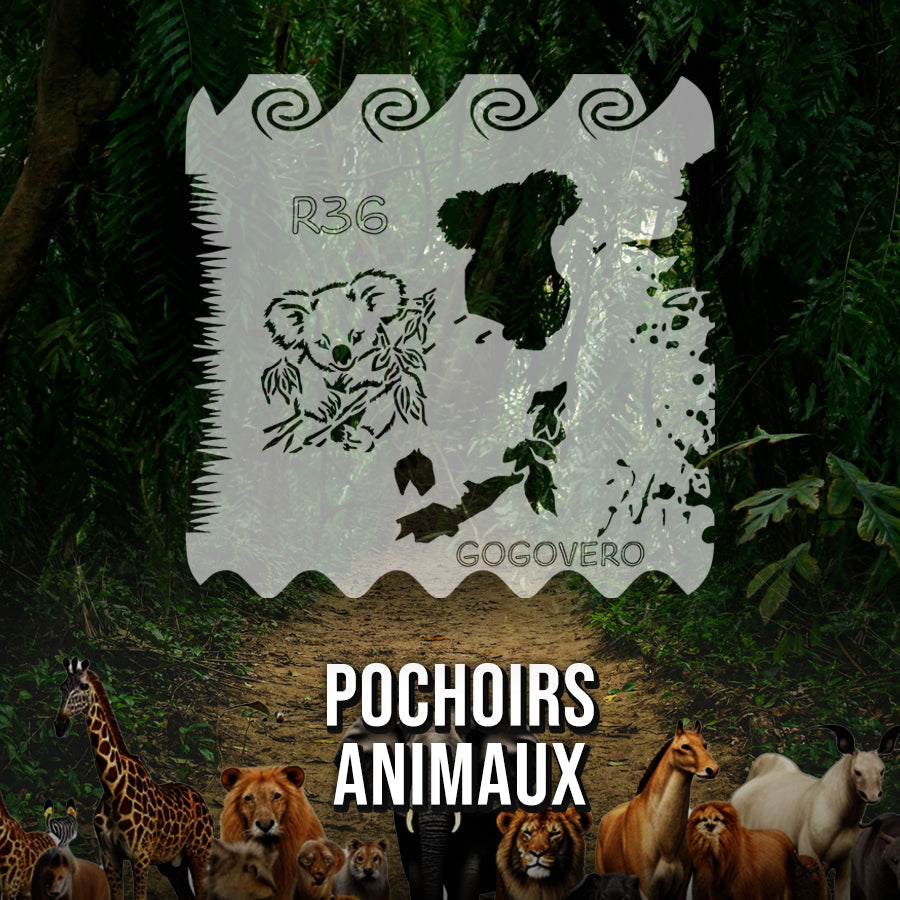 Pochoirs animaux