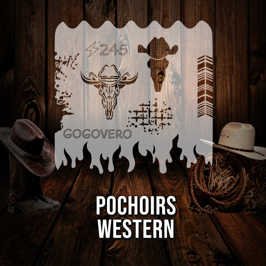 Pochoirs western