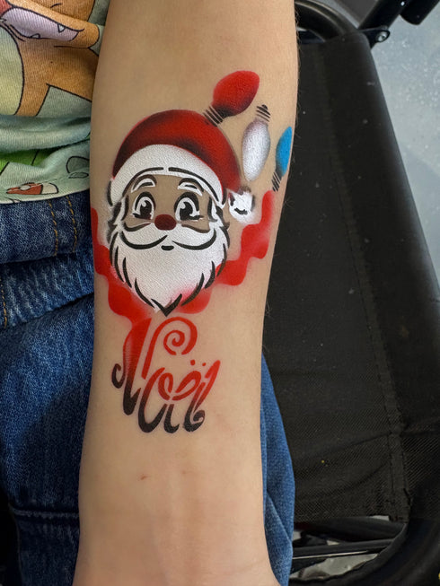Père-Noël joufflu