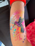 Colibri en plein vol