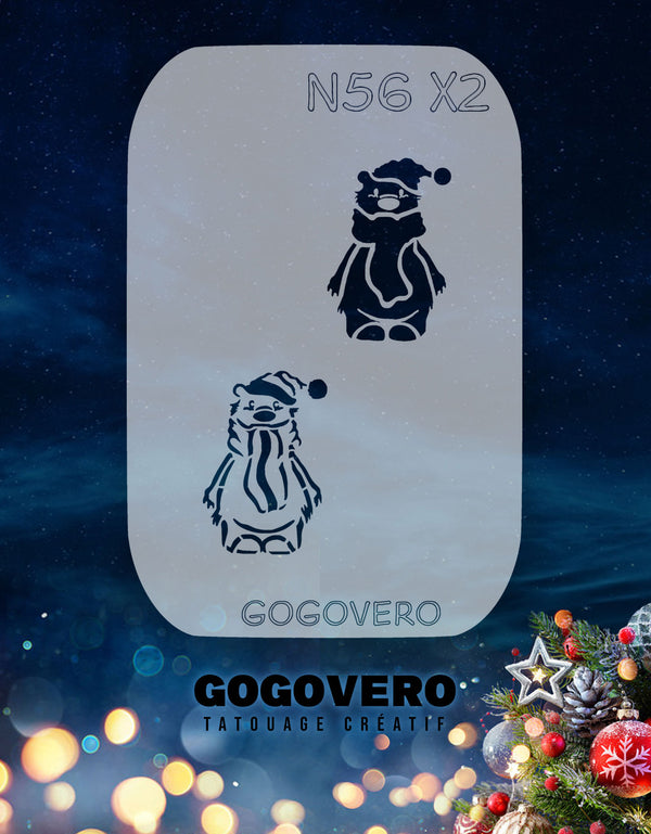 Ours Polaire emmitouflé